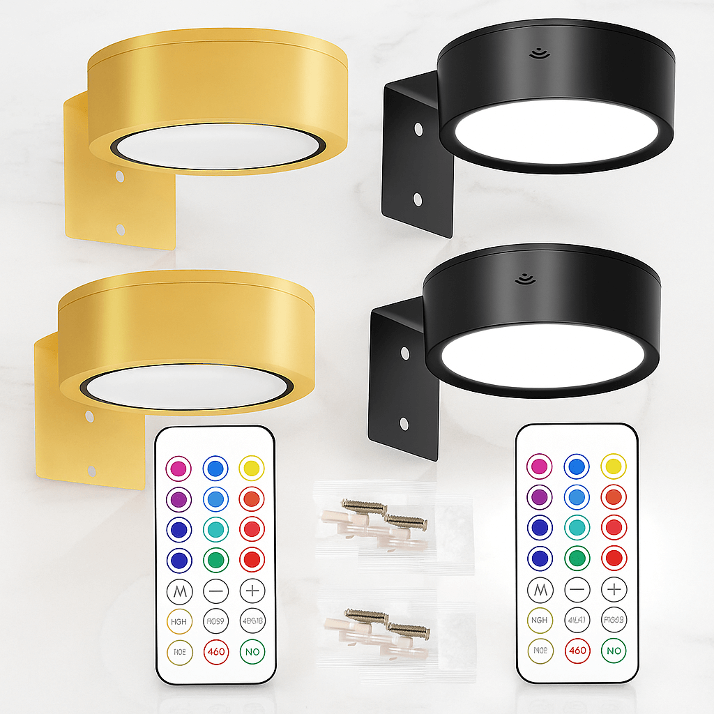 Smarte LED-Wandlampen-Set