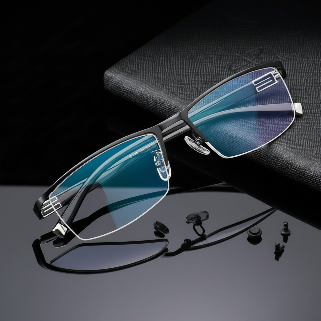 Smarte multifokale Brille für entspanntes Sehen