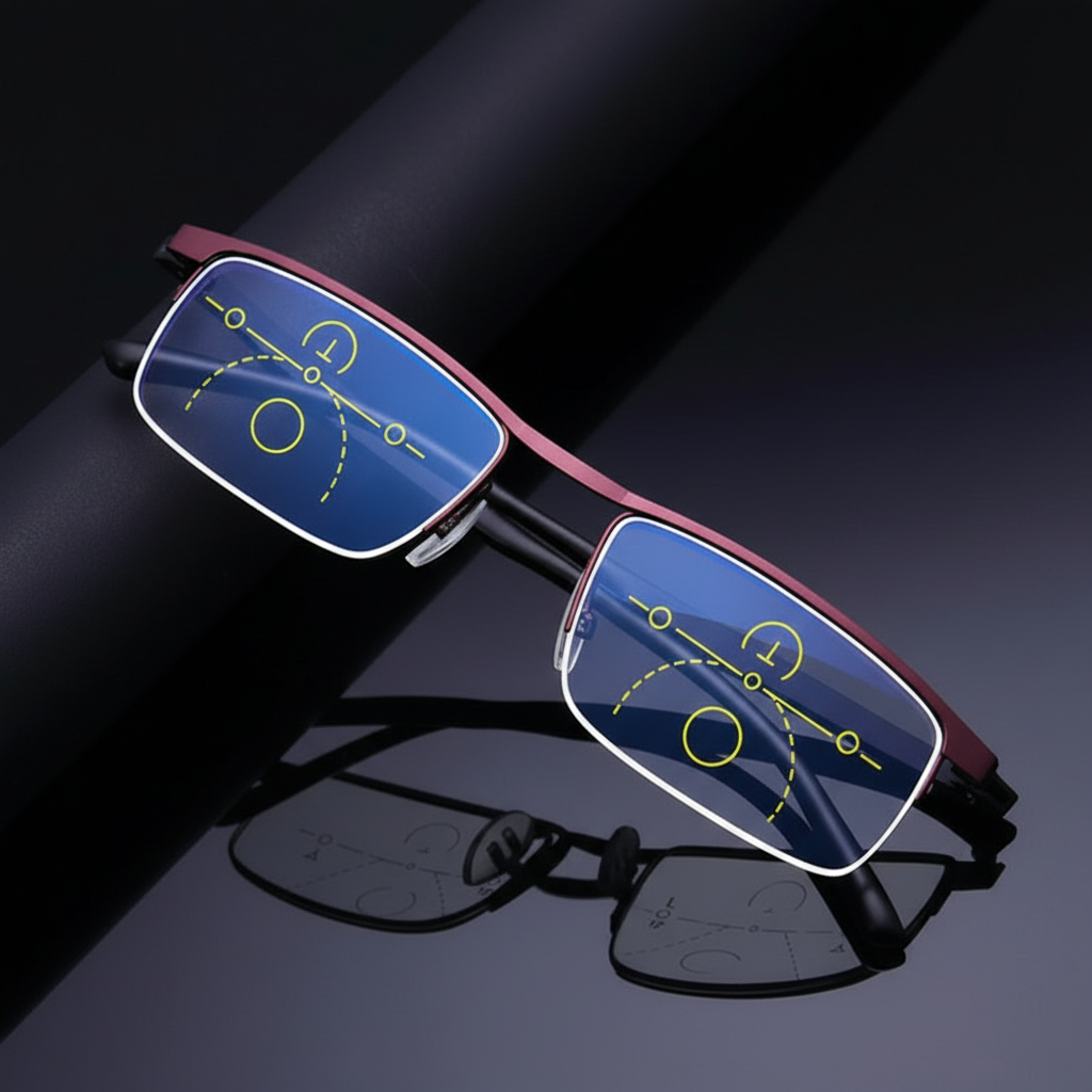 Smarte multifokale Brille für entspanntes Sehen