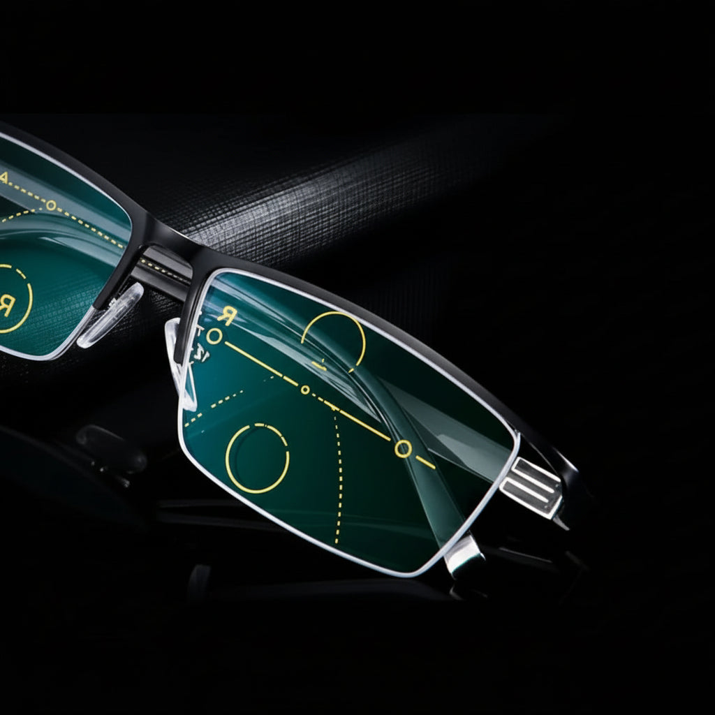 Smarte multifokale Brille für entspanntes Sehen