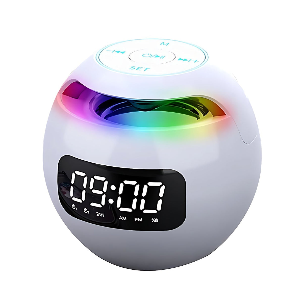 Smarter Radiowecker mit Leuchtfunktion