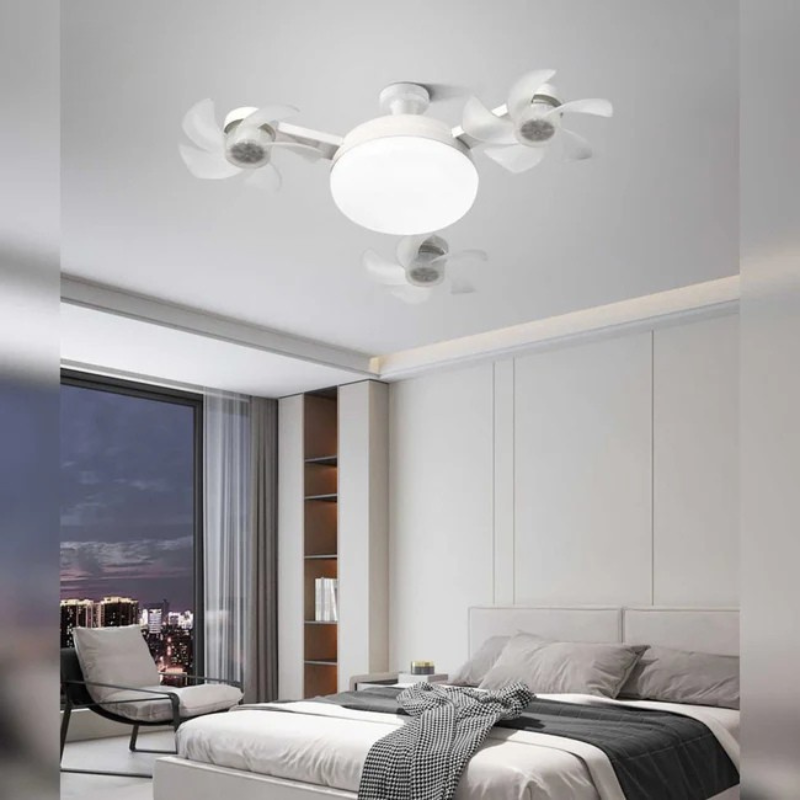 Ventilator für smarten Beleuchtungs- und Kühlkomfort