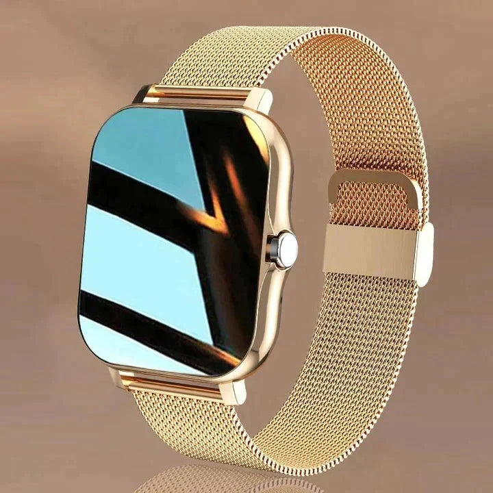 Multifunktionale Smartwatch mit Gesundheits- und Fitnesstracking – In mehreren Farben