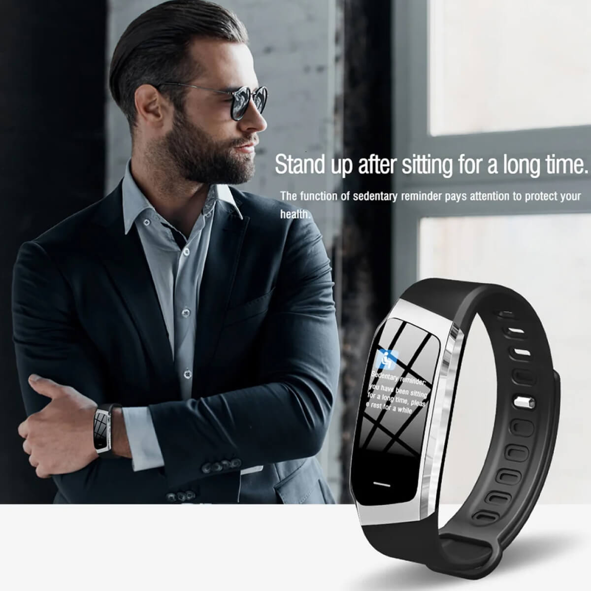 Smartwatch mit Blutdruck- und Pulsmesser