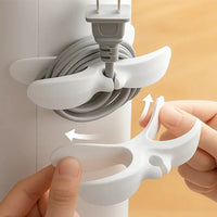 Selbstklebender Kabel-Organizer für alltägliche Ordnung (10 Stück)