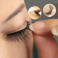 Selbstklebende, wiederverwendbare künstliche Wimpern für Frauen