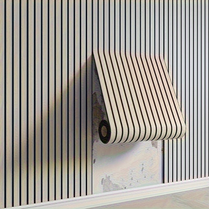 Selbstklebende 3D-Wandpaneele - Holzoptik-Muster