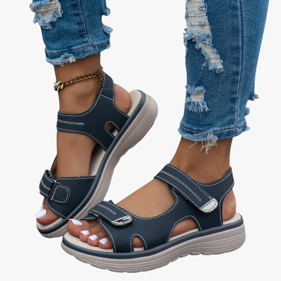 Orthopädische Damensandalen