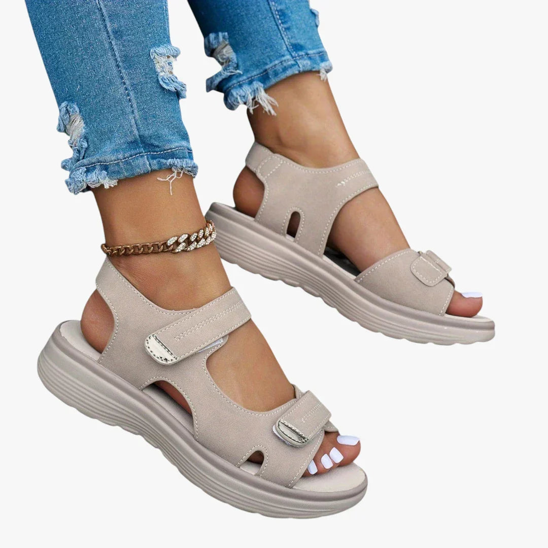 Orthopädische Damensandalen