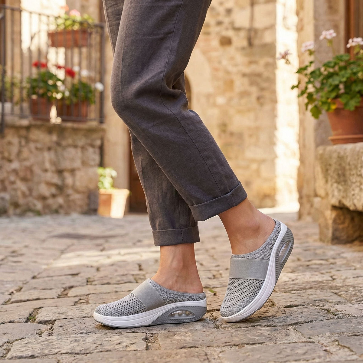 Orthopädische Schuhe mit Luftkissen