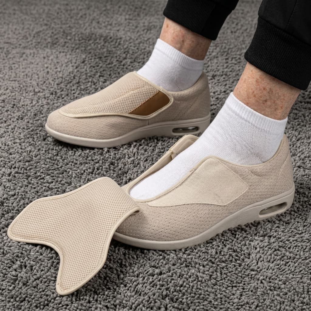 Orthopädische Schuhe für breite Füsse