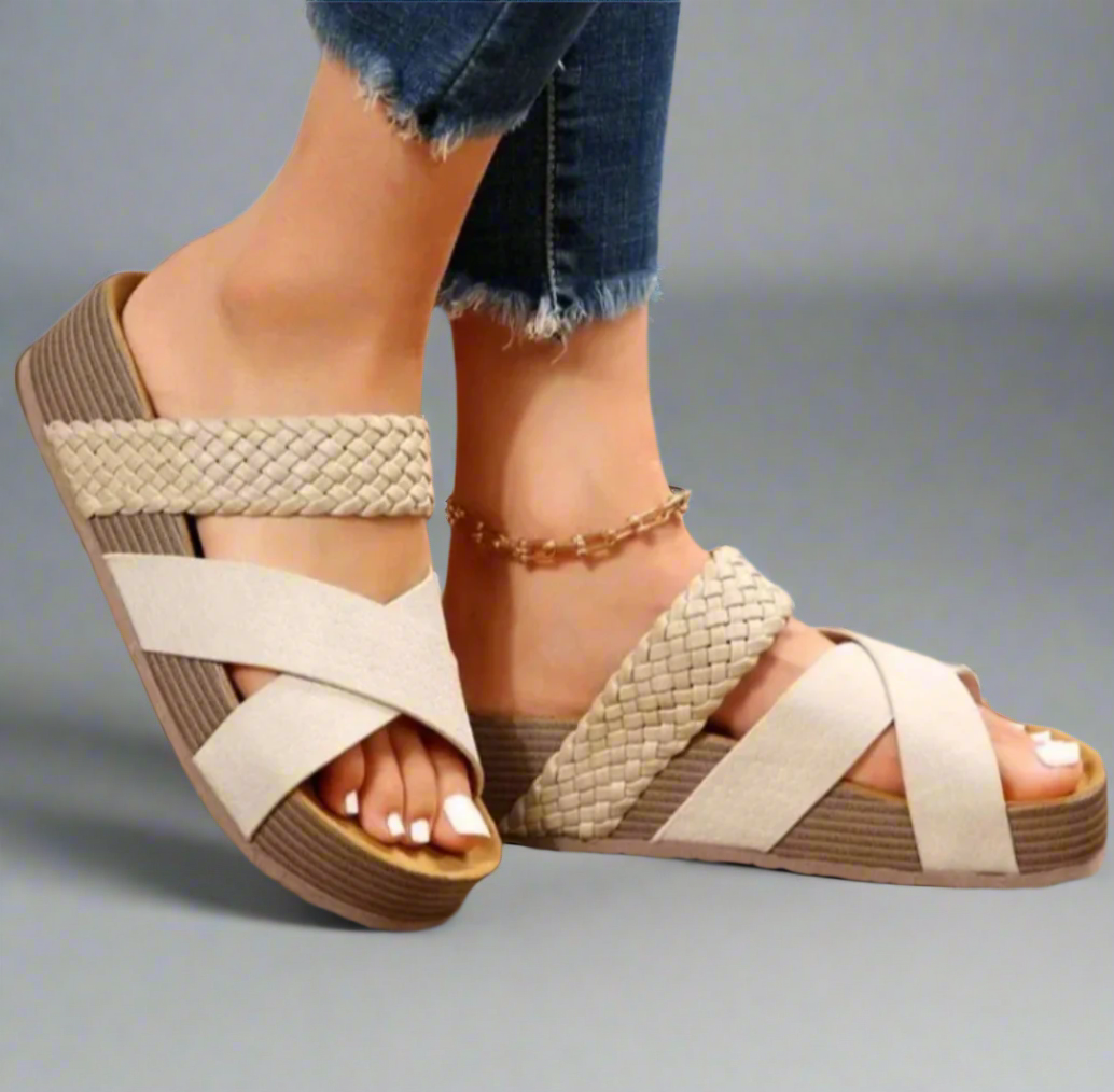 Orthopädische geflochtene Sandalen