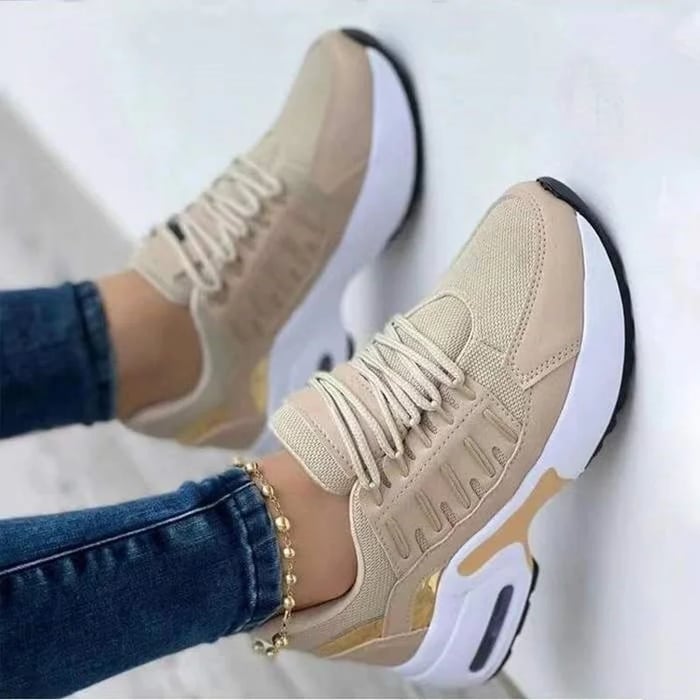 Orthopädische Walkingschuhe mit Fussgewölbestütze und stossdämpfender Sohle – Ideal für den Frühling