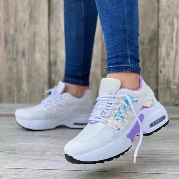 Orthopädische Walkingschuhe mit Fussgewölbestütze und stossdämpfender Sohle – Ideal für den Frühling