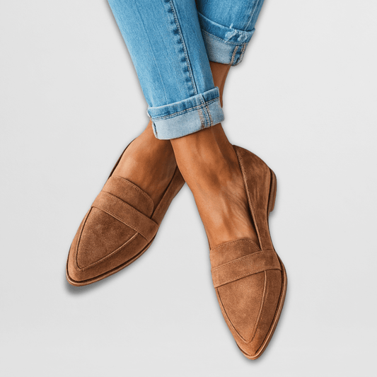 Orthopädische spitze Loafer