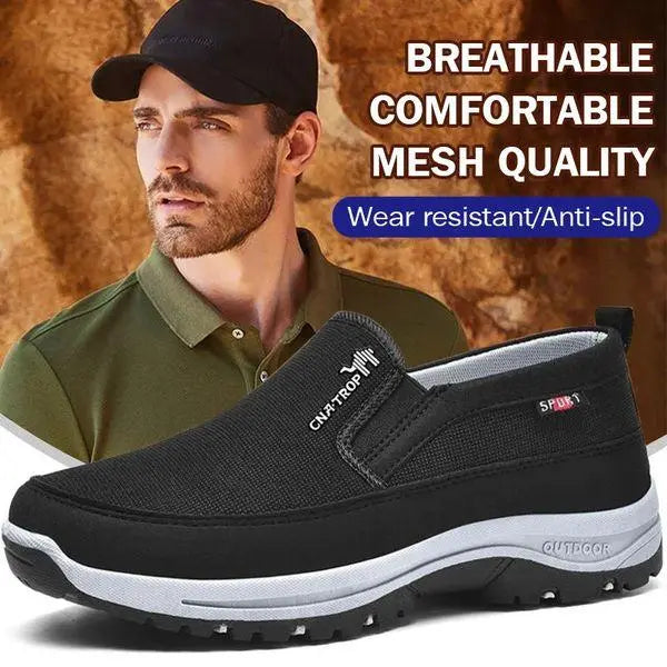 Orthopädische Loafer Schuhe | Bequeme Herrenschuhe zum Hineinschlüpfen