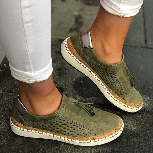 Orthopädische Damen-Slip-on-Schuhe – Atmungsaktiv und bequem