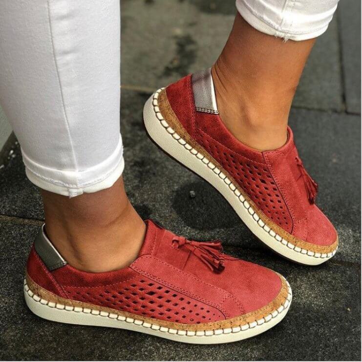 Orthopädische Damen-Slip-on-Schuhe – Atmungsaktiv und bequem