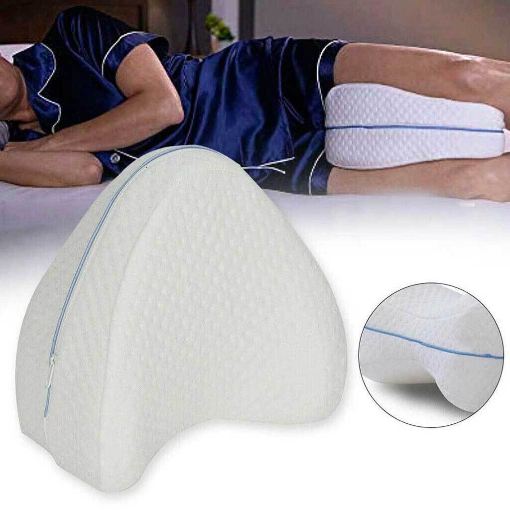 Orthopädisches Kniekissen mit kühlendem Memory-Schaum