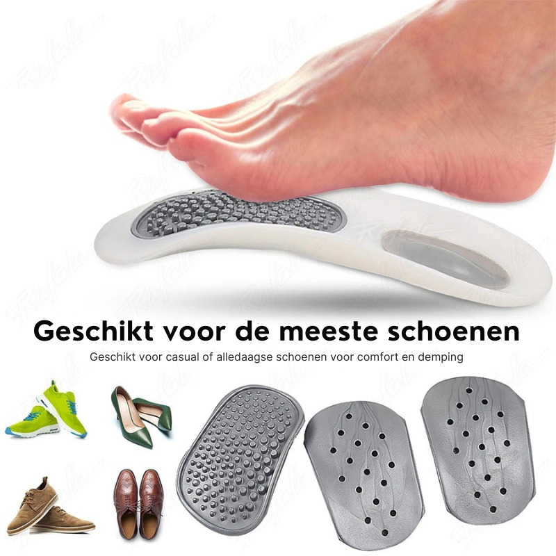 Orthopädische Einlegesohlen zur Fusskorrektur und Fussgewölbeunterstützung