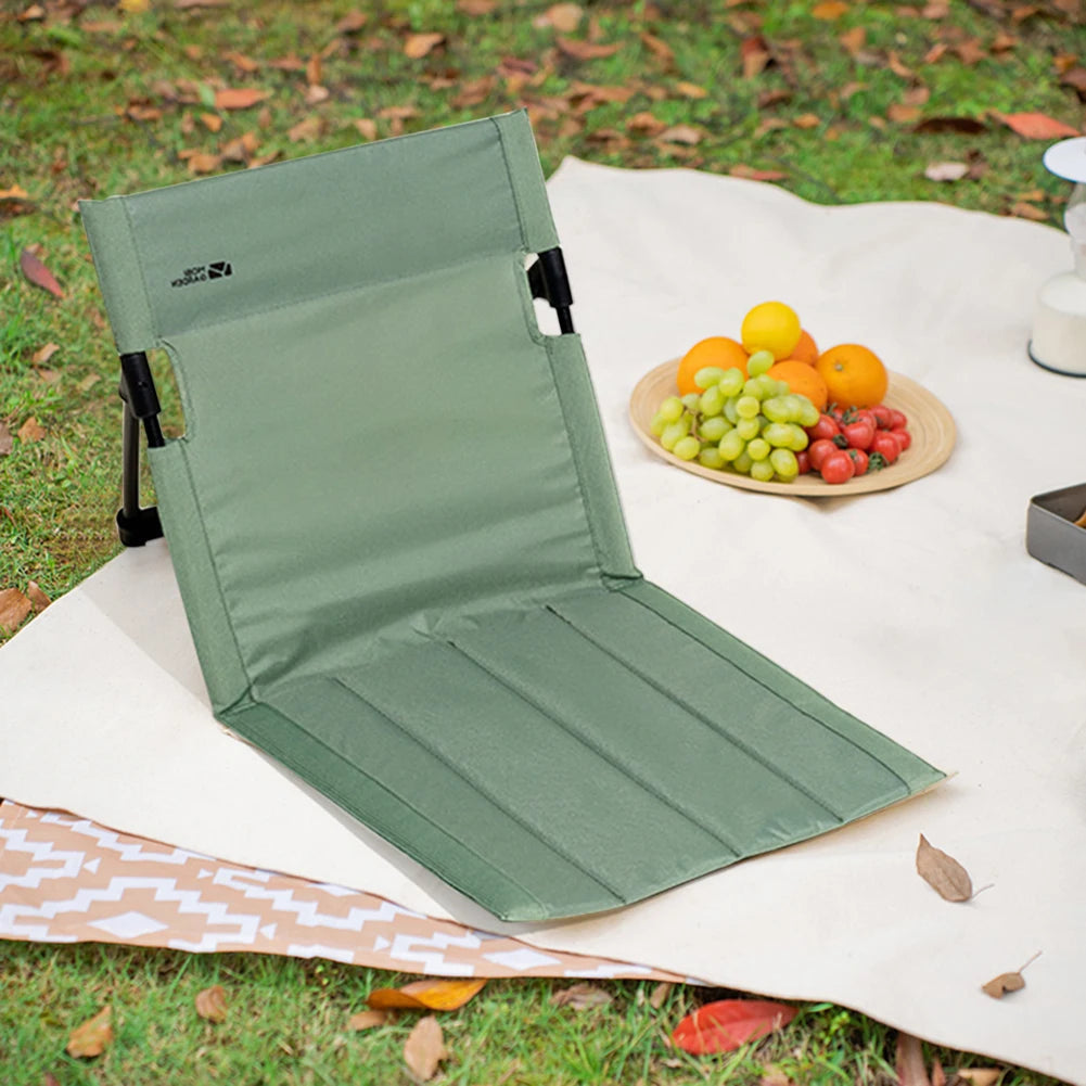 Klappbarer Campingstuhl mit ergonomischem Komfort und geringem Gewicht für Outdoor-Aktivitäten, Reisen und Camping
