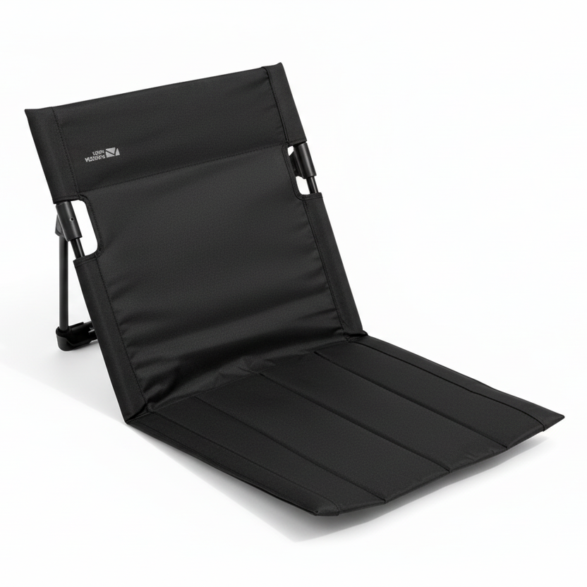Klappbarer Campingstuhl mit ergonomischem Komfort und geringem Gewicht für Outdoor-Aktivitäten, Reisen und Camping