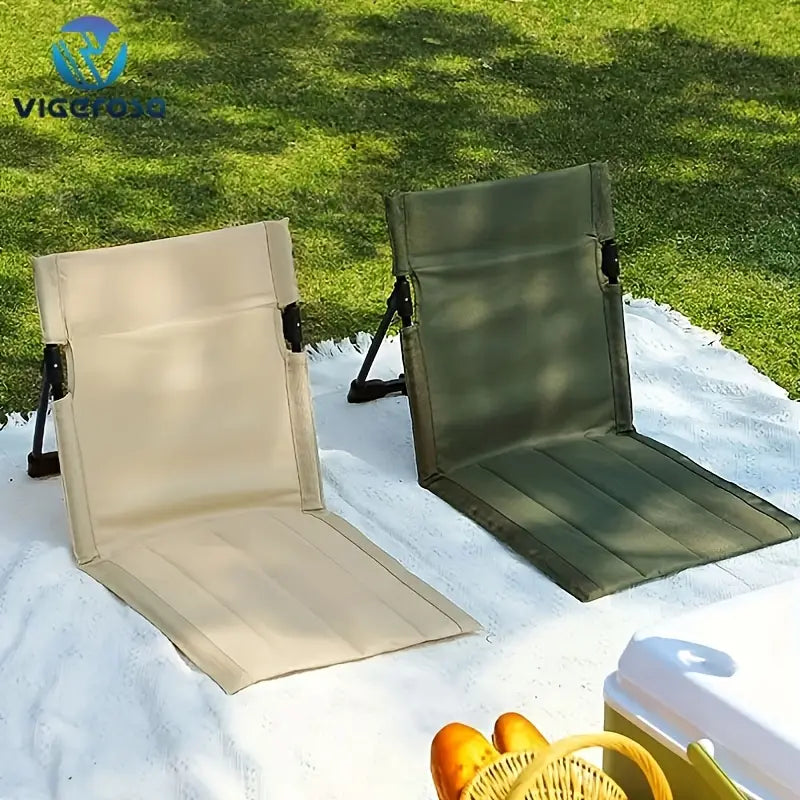Klappbarer Campingstuhl mit ergonomischem Komfort und geringem Gewicht für Outdoor-Aktivitäten, Reisen und Camping