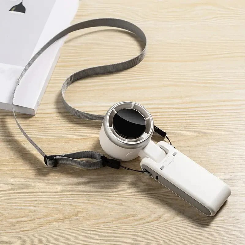 Klappbarer Hand-Turboventilator mit Digitalanzeige