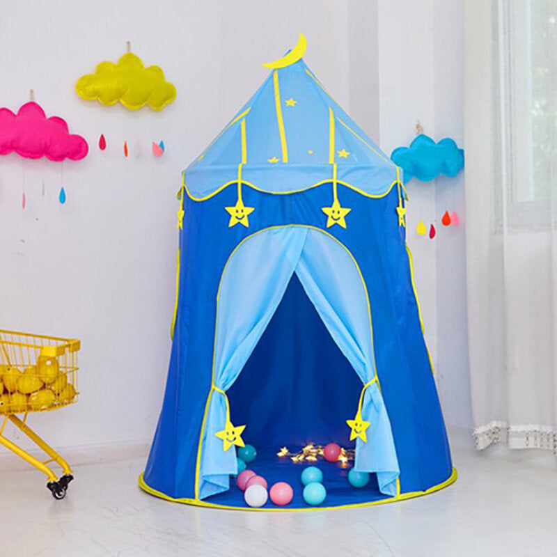 Faltbares Prinzessinnen-Spielzelt für Kinder für drinnen und draussen