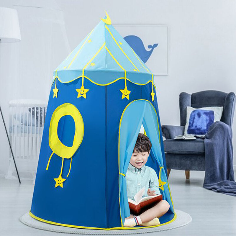 Faltbares Prinzessinnen-Spielzelt für Kinder für drinnen und draussen