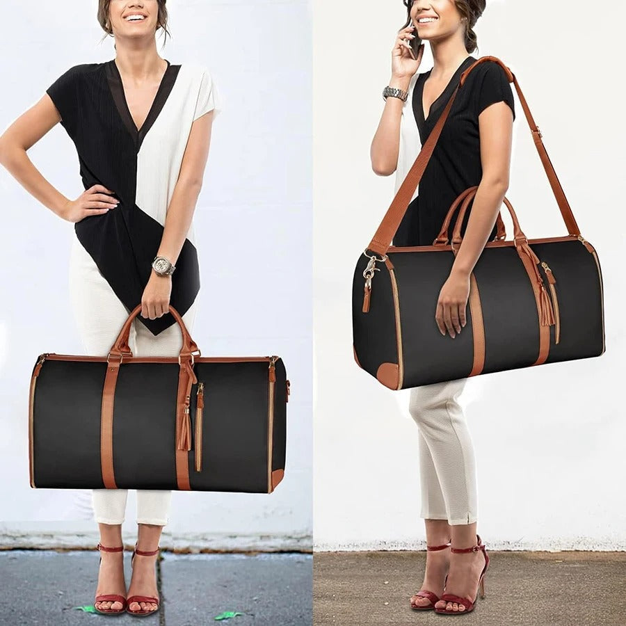 Faltbare, intelligente Reisetasche mit mehreren Fächern für Handgepäck