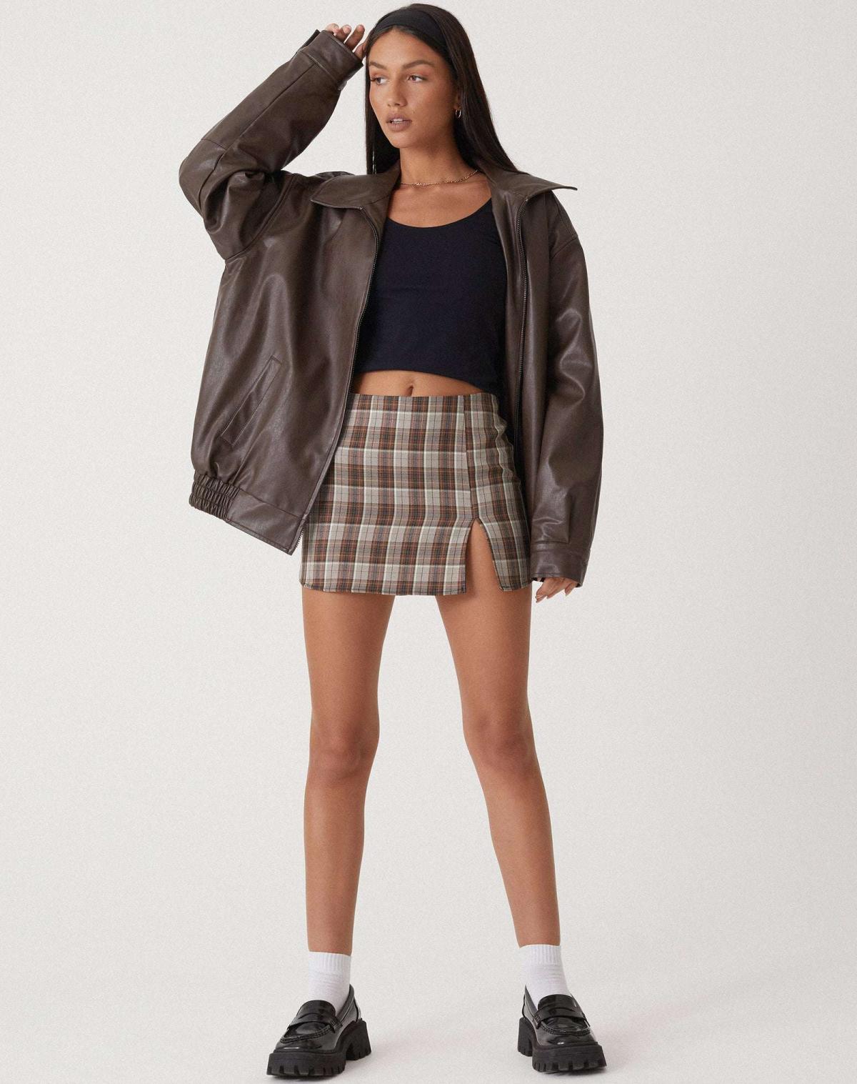 Oversized Damen-Bomberjacke