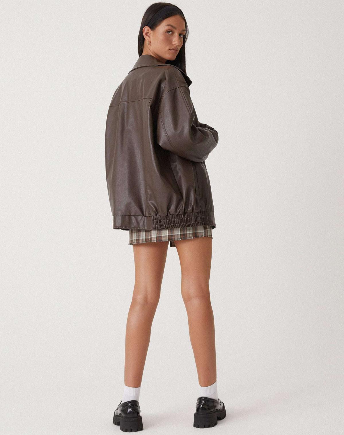 Oversized Damen-Bomberjacke