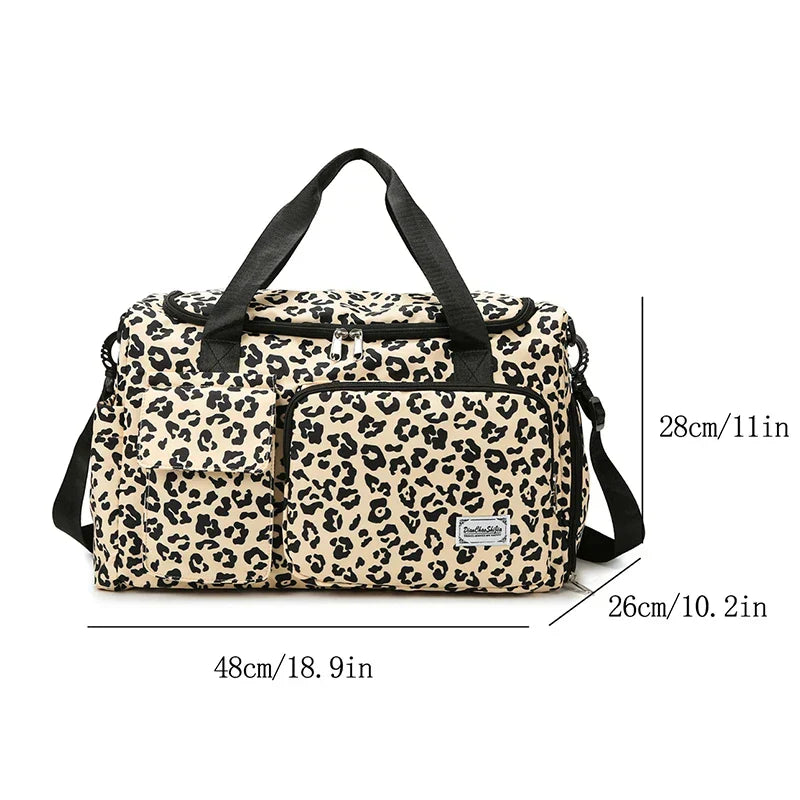Oxford-Gewebe Reisetasche | 48×26×28 cm | Stilvoll und strapazierfähig für den Alltag und auf Reisen