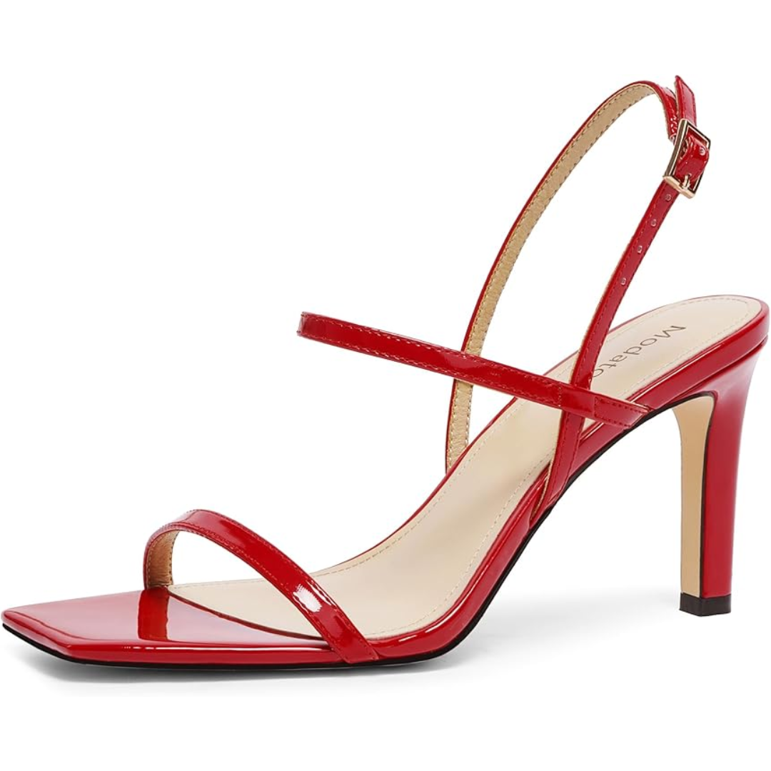 Riemchen-High-Heel-Sandalen