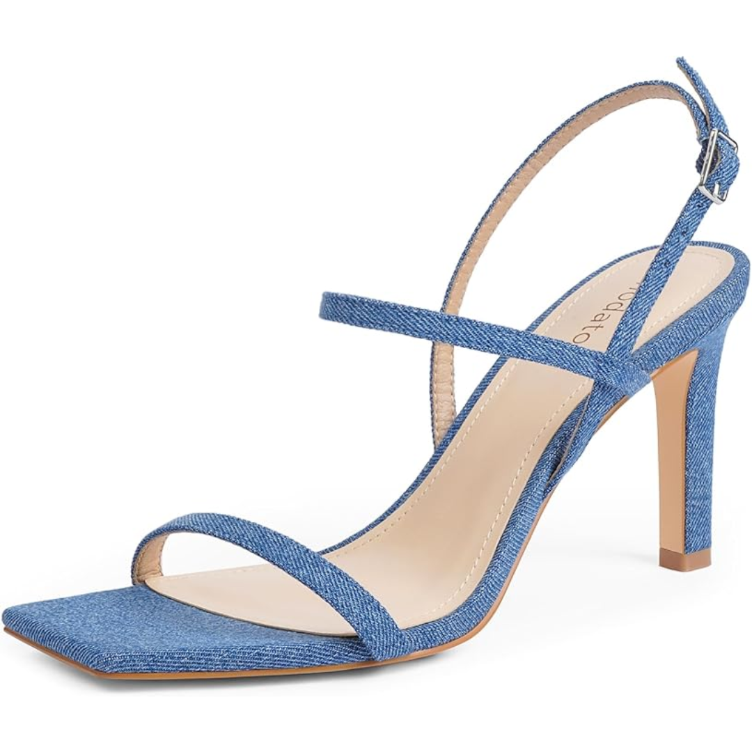 Riemchen-High-Heel-Sandalen