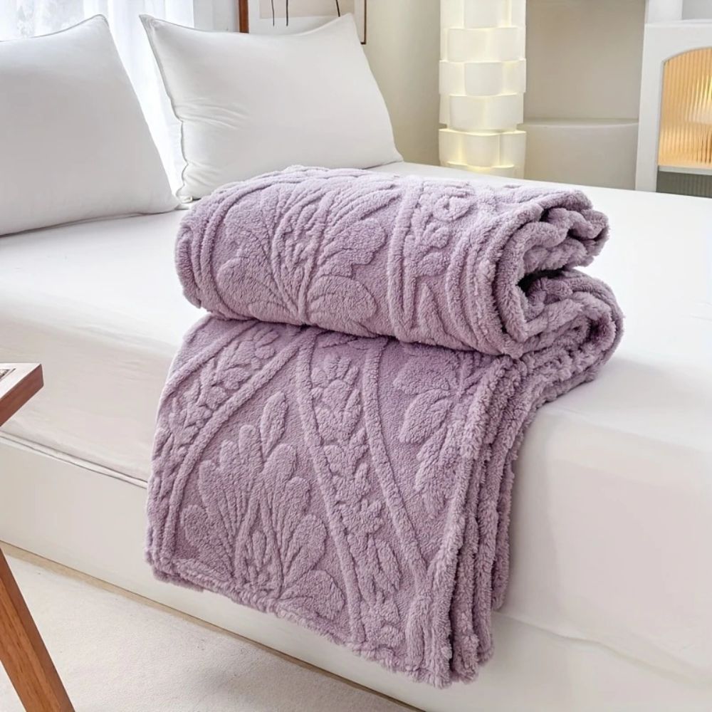 Paris Weave Jacquard Fleecedecke