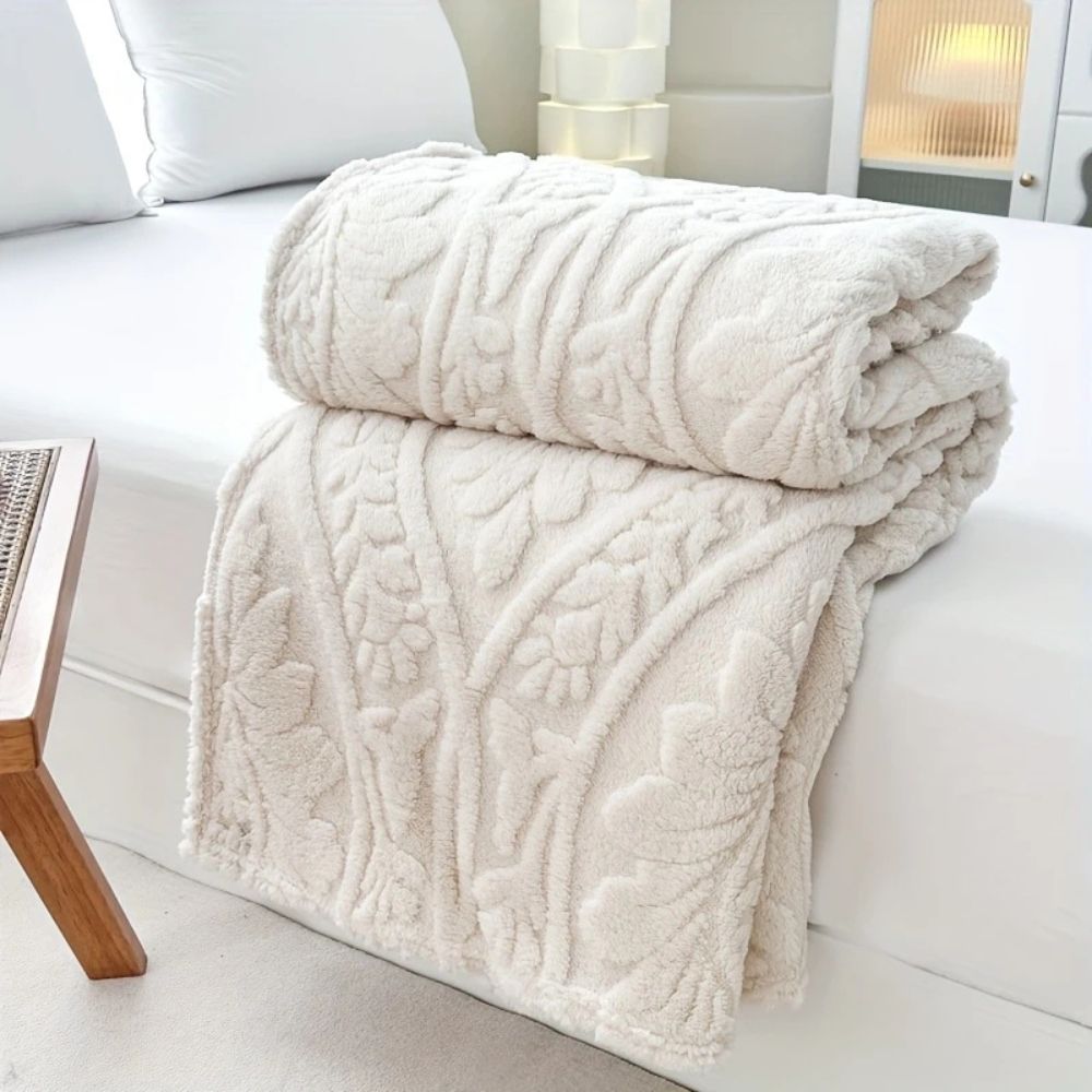 Paris Weave Jacquard Fleecedecke