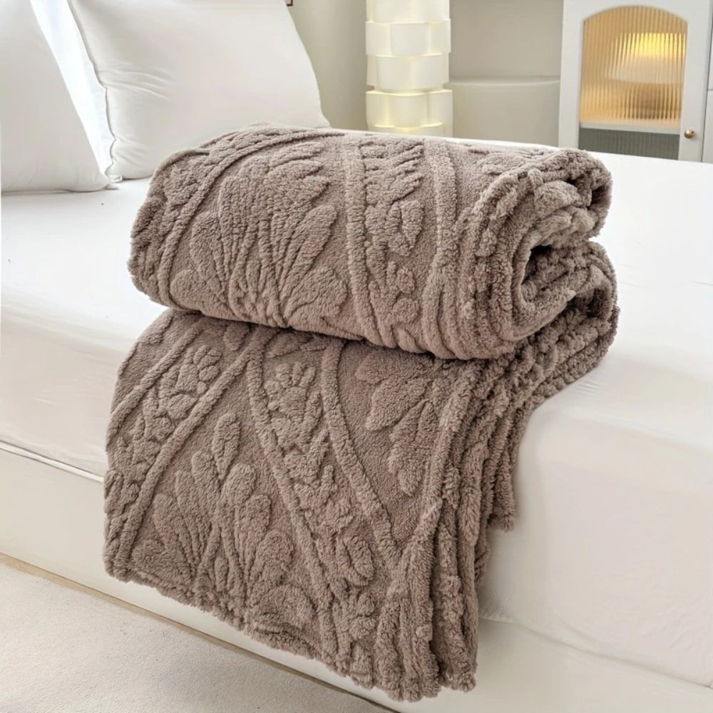 Paris Weave Jacquard Fleecedecke