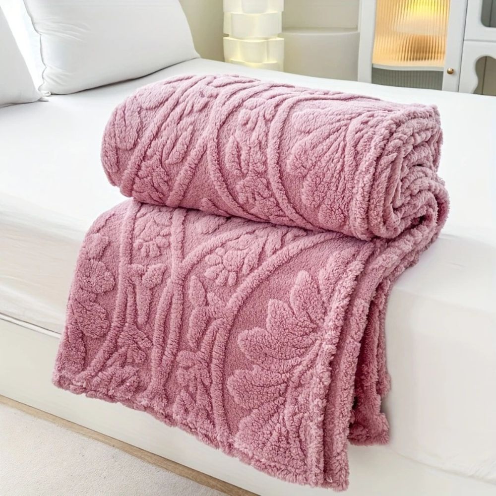 Paris Weave Jacquard Fleecedecke