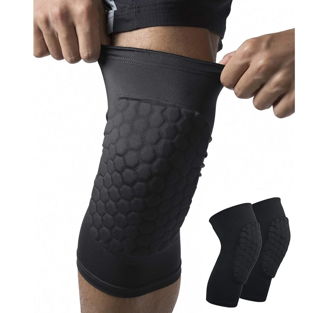 Gepolsterte Kompressions-Kniebandage
