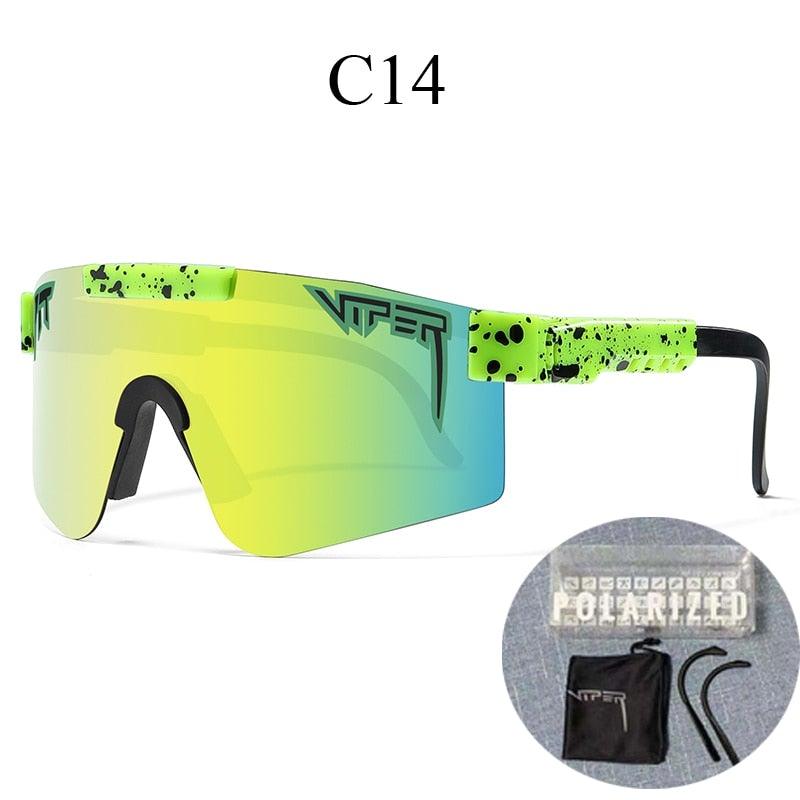 Performance-Sport-Shield-Sonnenbrille mit UV-Schutz