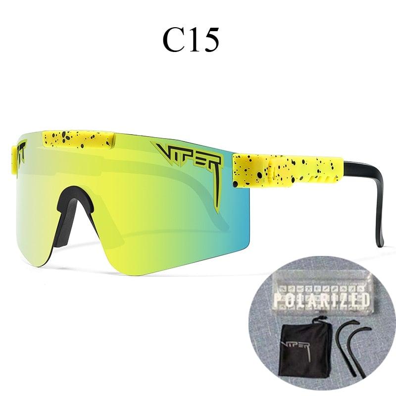 Performance-Sport-Shield-Sonnenbrille mit UV-Schutz