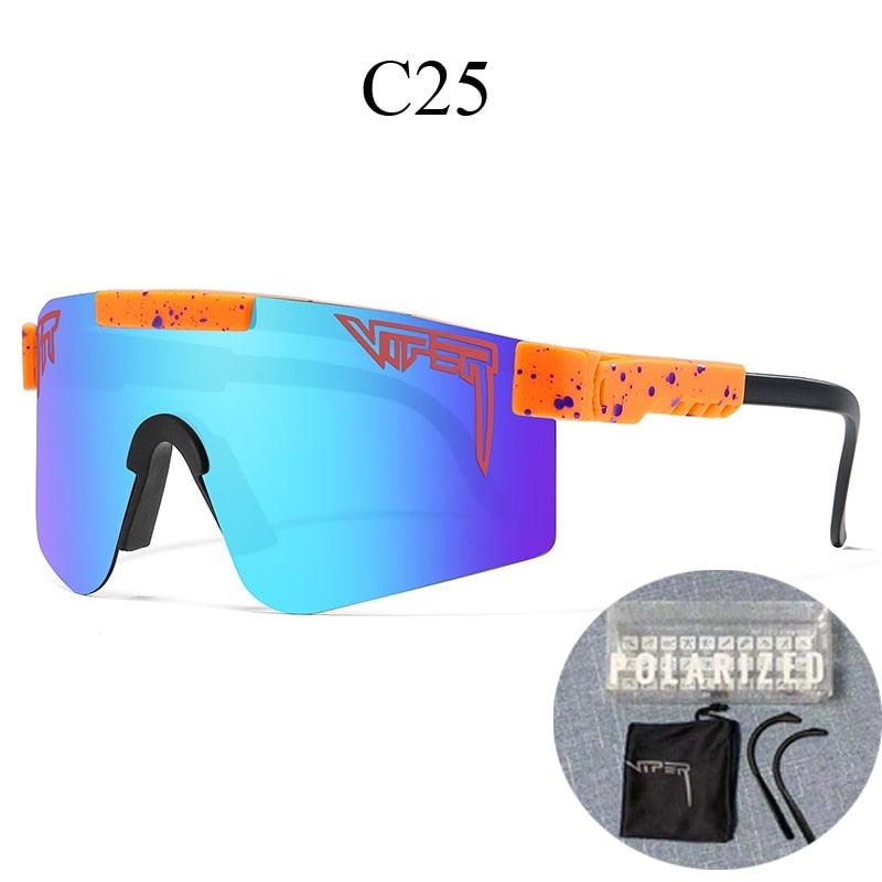 Performance-Sport-Shield-Sonnenbrille mit UV-Schutz