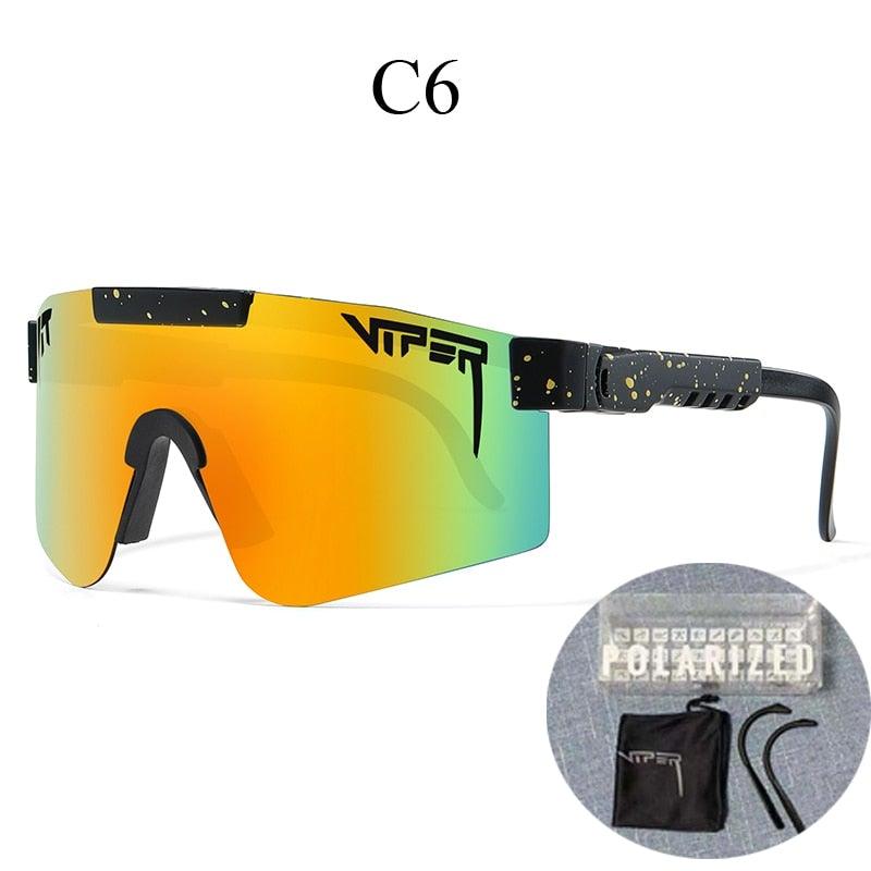 Performance-Sport-Shield-Sonnenbrille mit UV-Schutz