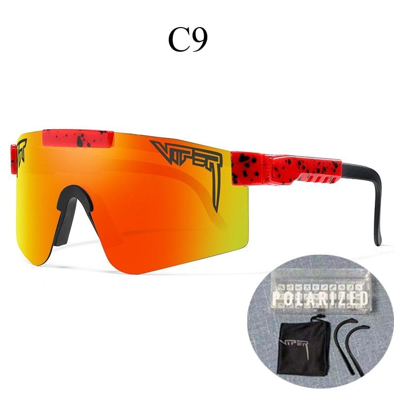 Performance-Sport-Shield-Sonnenbrille mit UV-Schutz
