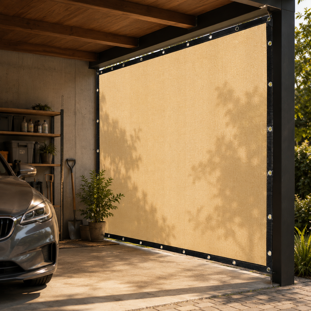 Pergola Seitenwand | Sonnen- und Windschutz Seitenwand für Gartenpavillons