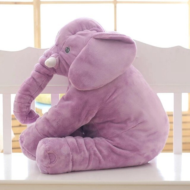 Plüschelefant Spielzeug | Grosses Kissen und Schlafelefant für Babys und Kinder