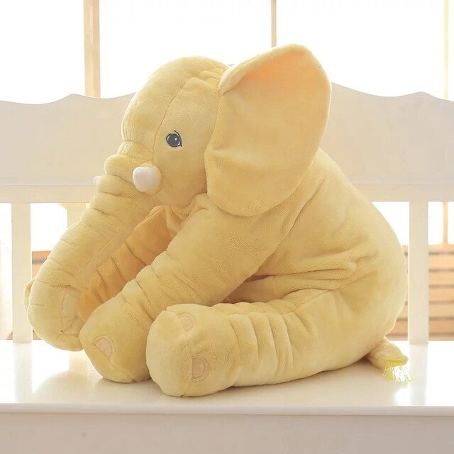 Plüschelefant Spielzeug | Grosses Kissen und Schlafelefant für Babys und Kinder