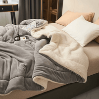Plüsch-Fleece-Decke - bequem und weich - in mehreren Grössen
